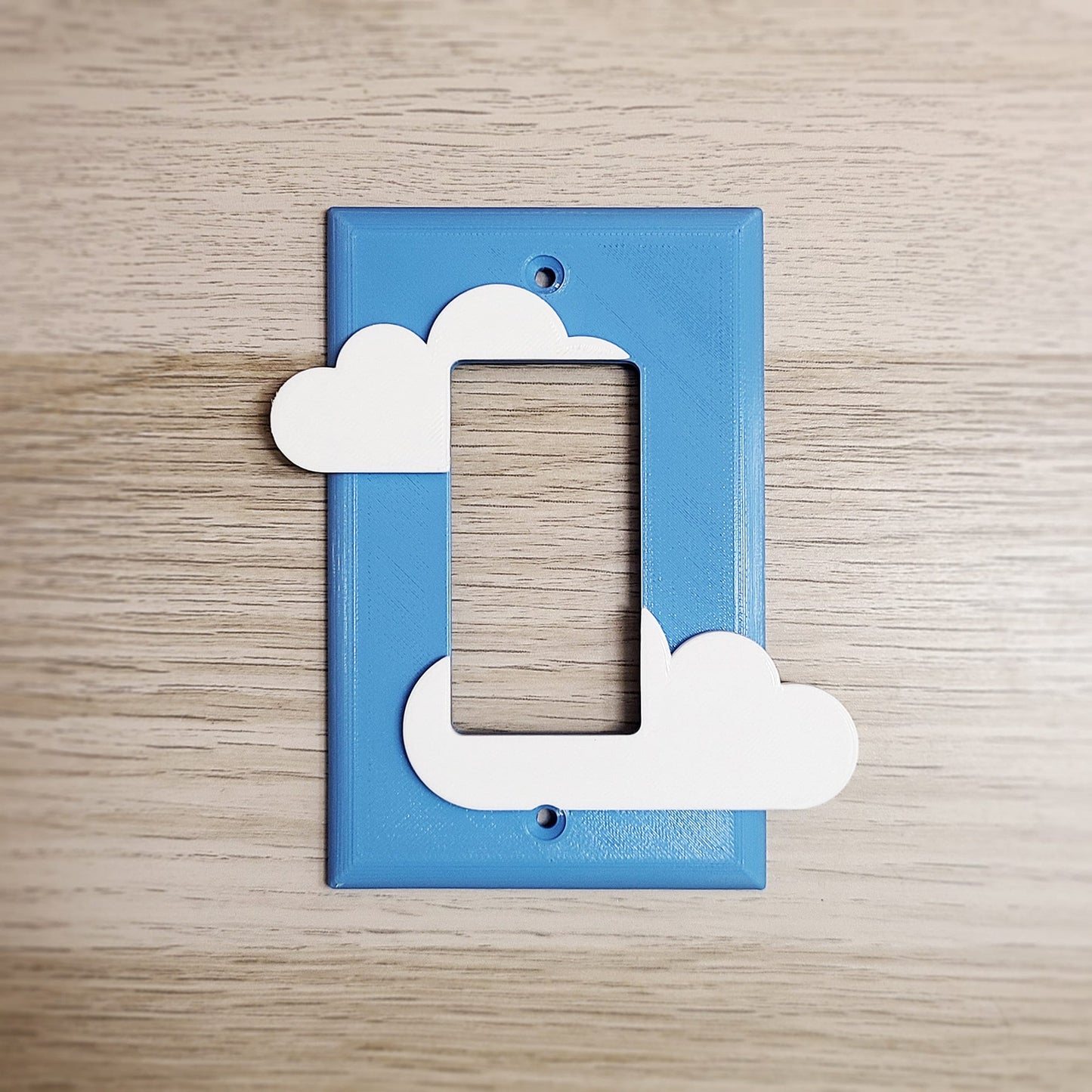 Clouds In The Sky Switch Plate Cover (1-Gang Toggle) - A type