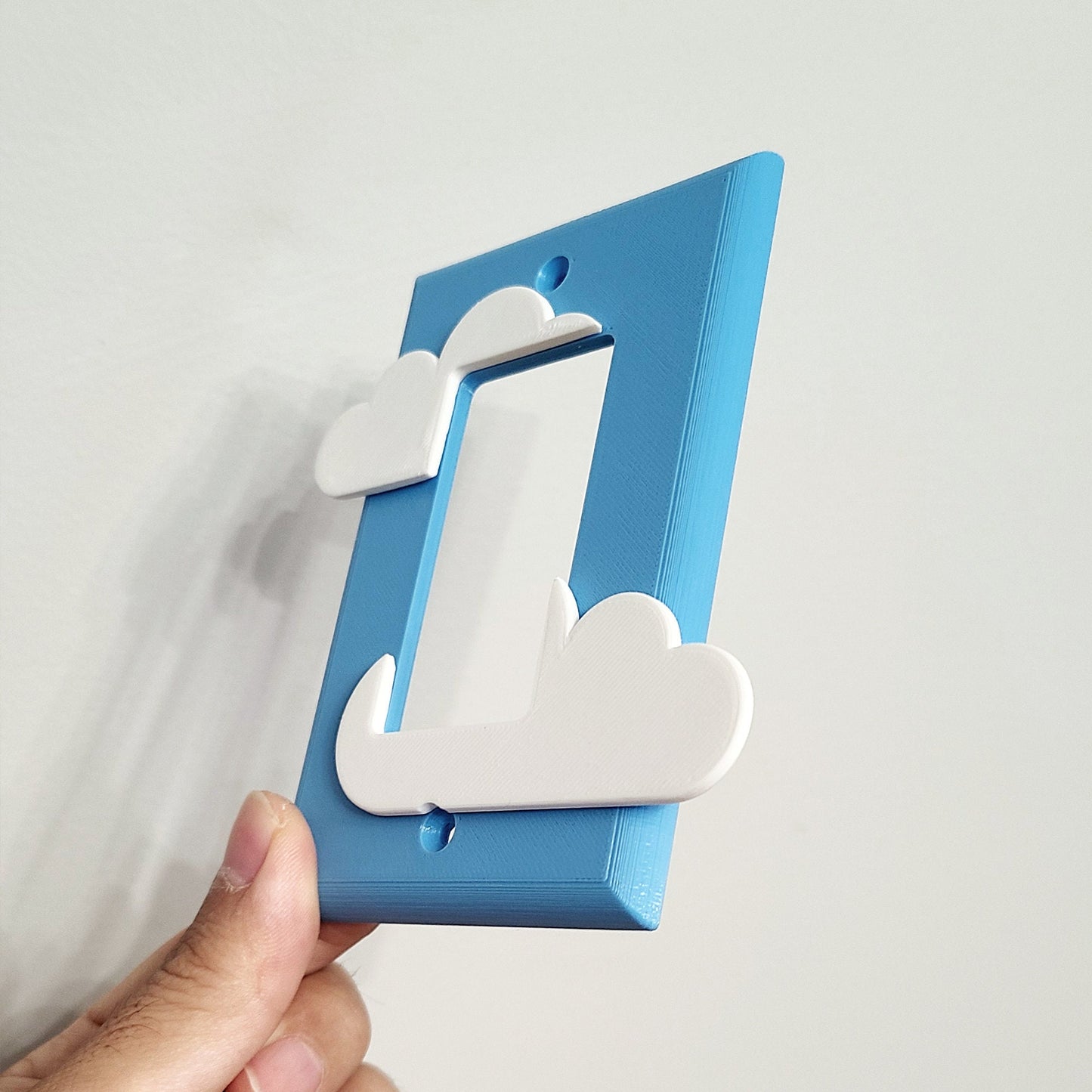 Clouds In The Sky Switch Plate Cover (1-Gang Toggle) - A type
